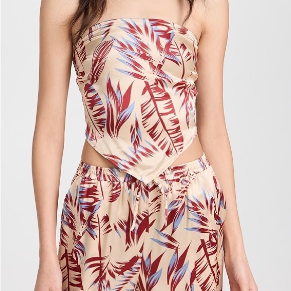 Onia • Silk bandana and wide leg pants set - Picture 3 of 7